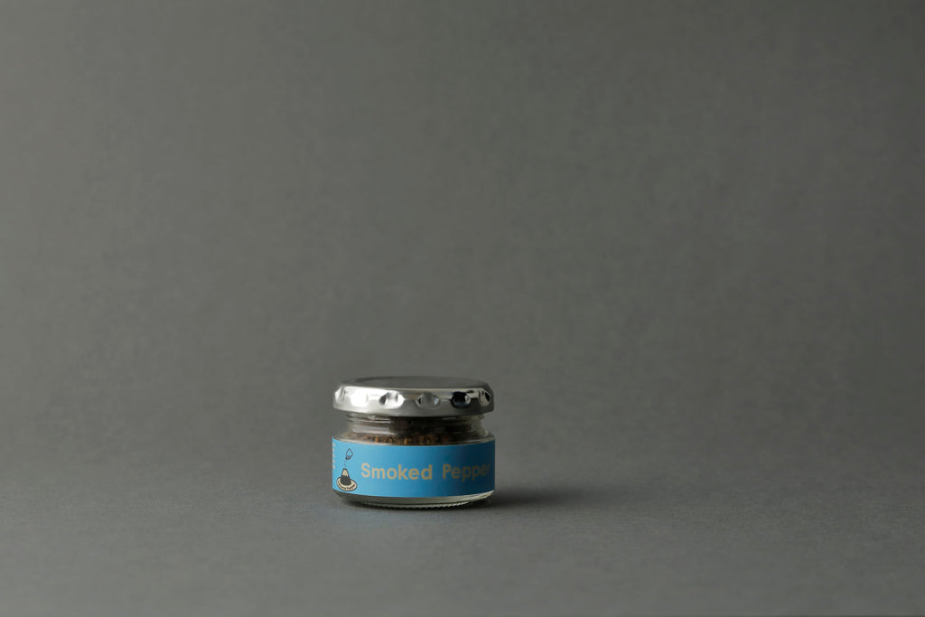 スモークペッパー（燻製・生）Ｓ（20g）　Smoked Pepper