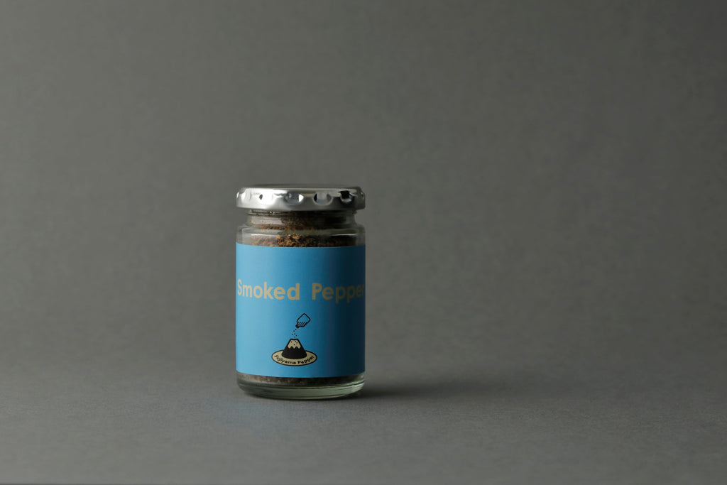 スモークペッパー（燻製・生）Ｌ（80g）　Smoked Pepper